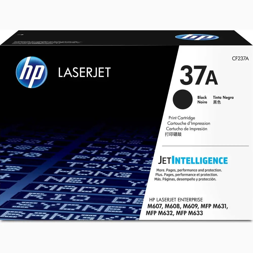 HP 37A Noir – Toner HP LaserJet d’origine — Connecto.ma